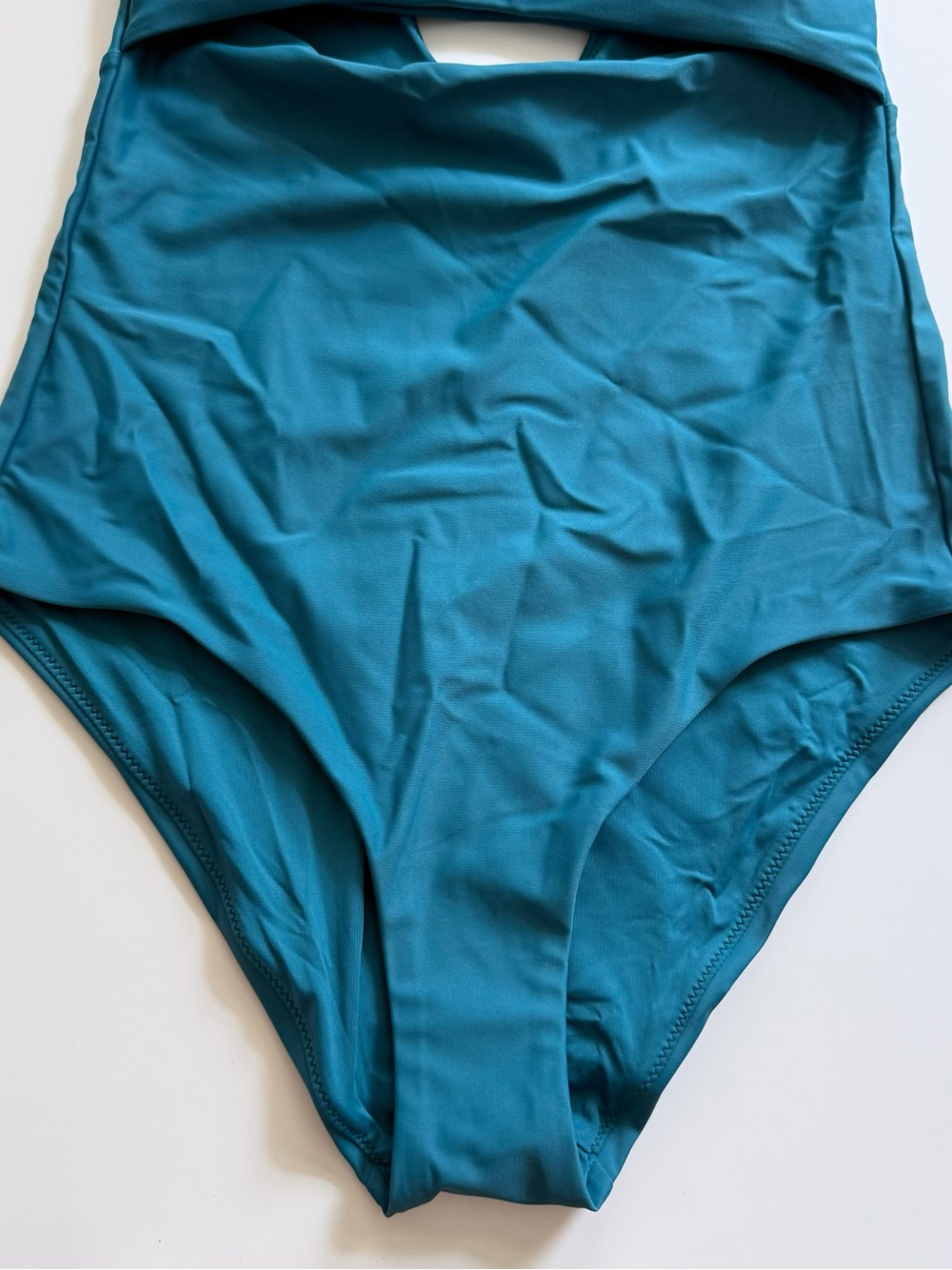 Quince Italian Cut Out One-Piece Swimsuit size S Small NWT - Picture 8 of 12